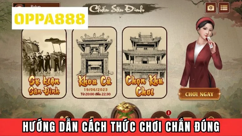 Hướng dẫn game thủ cách thức chơi Chắn đúng